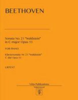 Paperback Sonata no. 21 Waldstein: in C major, op. 53 Book