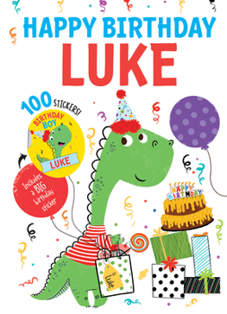 Hardcover Happy Birthday Luke Book