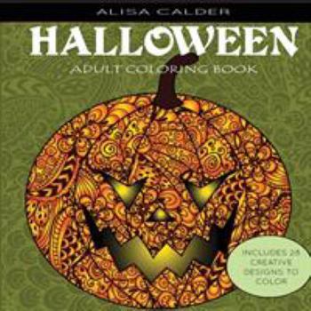 Paperback Adult Coloring Books: Halloween Designs Book