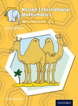 Spiral-bound Nelson International Mathematics 2nd Edition Workbook 2c Book