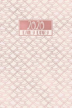 2020 Daily Diary: A5 Day on a Page to View Full DO1P Planner Lined Writing Journal | Rose Gold Scales (2020 Daily Diaries)