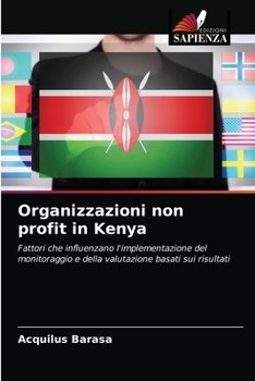 Paperback Organizzazioni non profit in Kenya [Italian] Book