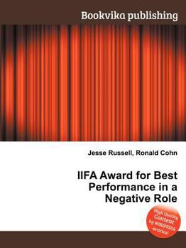 Paperback Iifa Award for Best Performance in a Negative Role Book