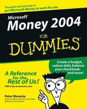 Paperback Microsoft Money 2004 for Dummies Book