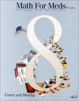 Paperback Math for Meds 8e Book