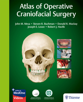 Hardcover Atlas of Operative Craniofacial Surgery Book