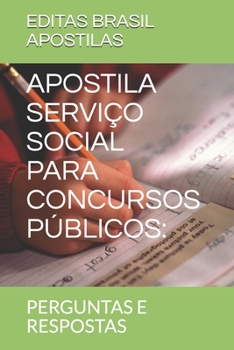 Paperback Apostila Servi?o Social Para Concursos P?blicos: : Perguntas E Respostas [Portuguese] Book