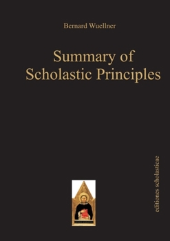 Hardcover Summary of Scholastic Principles Book