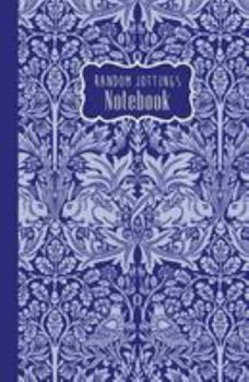 Paperback Random Jottings Notebook: William Morris: Rabbit Chintz Book