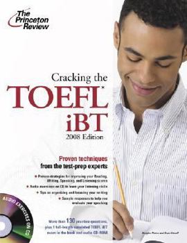 Paperback Cracking the TOEFL iBT [With Audio CD] Book