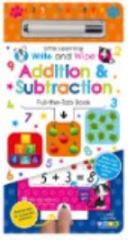 Hardcover WRITE & WIPE ADDITION & SUBTRACTION Book