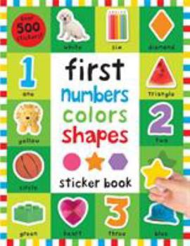 Paperback First 100 Stickers: First Numbers, Colors, Shapes Book