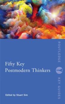 Paperback Fifty Key Postmodern Thinkers Book