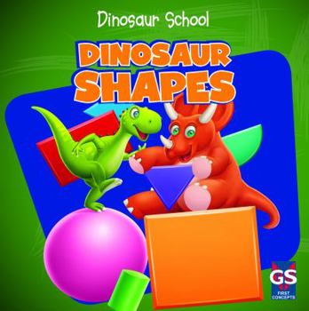 Library Binding Dinosaur Shapes Book