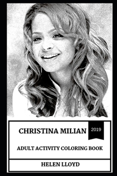 Paperback Christina Milian Adult Activity Coloring Book