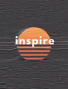 Paperback Inspire: Inspirational Quote Sketchbook Book