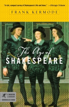 Paperback The Age of Shakespeare Book