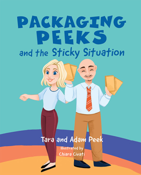 Hardcover Packaging Peeks and the Sticky Situation Book