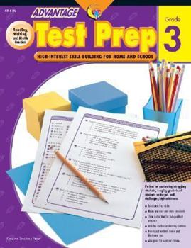 Paperback Advantage Test Prep Grade 3 Book