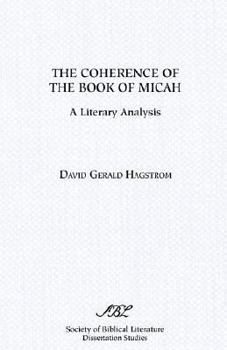 Paperback The Coherence of the Book of Micah Book