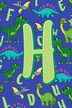 Paperback H: Dinosaur Alphabet Practice Writing Book for Kids Book