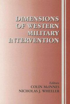 Paperback Dimensions of Western Military Intervention Book