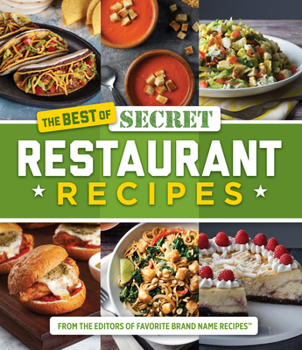 Paperback The Best of Secret Restaurant Recipes Book