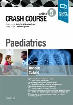 Paperback Crash Course Paediatrics Book