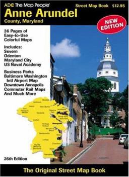 Anne Arundel County, County, Maryland: Street Map Book