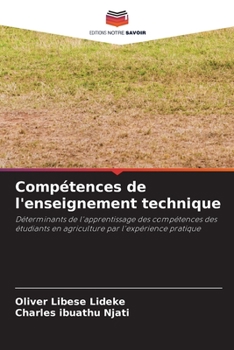 Paperback Compétences de l'enseignement technique [French] Book