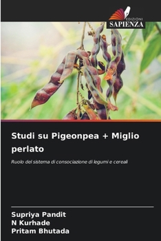 Paperback Studi su Pigeonpea + Miglio perlato [Italian] Book