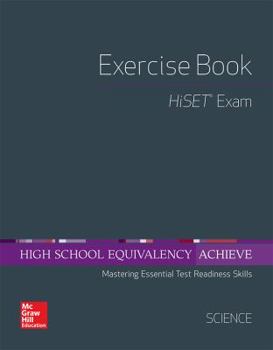 Paperback High School Equivalency Achieve, Hiset Exercise Book Science Book