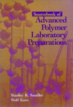 Paperback Sourcebook of Advanced Polymer Laboratory Preparations Book