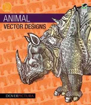 Paperback Animal Vector Designs [With CDROM] Book