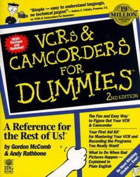 Paperback VCRs and Camcorders for Dummies Book