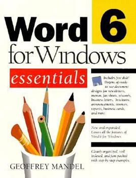 Paperback Word 6 Windows Essentials Book