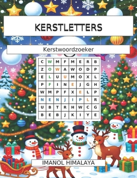 Paperback Kerstletters: Kerstwoordzoeker [Dutch] Book