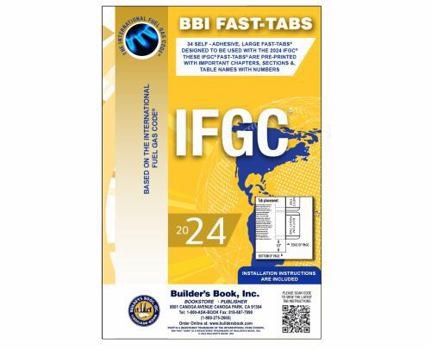 2024 International Fuel Gas Code (IFGC) Fast-Tabs