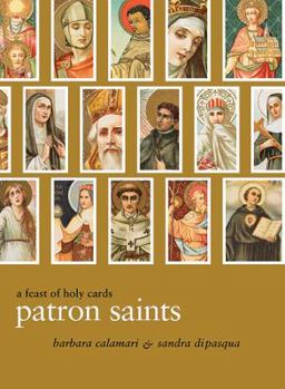Hardcover Patron Saints: A Feast of Holy Cards Book
