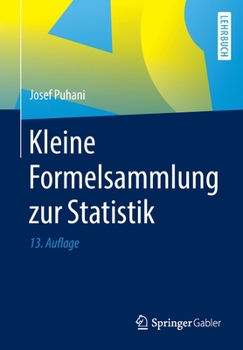 Paperback Kleine Formelsammlung Zur Statistik [German] Book