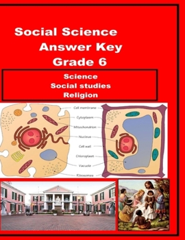 Paperback Social Science Answer key Grade 6 Book