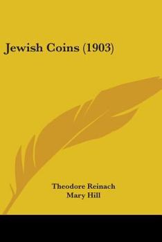Paperback Jewish Coins (1903) Book