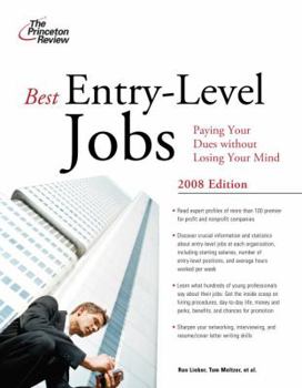 Paperback Best Entry-Level Jobs Book