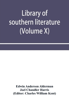 Paperback Library of southern literature (Volume X) Book