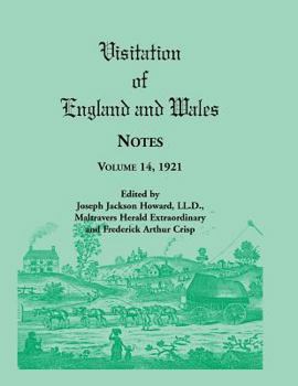 Paperback Visitation of England and Wales Notes, Volume 14, 1921 Book