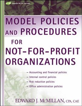 Paperback Model Policies and Procedures for Not-For-Profit Organizations Book
