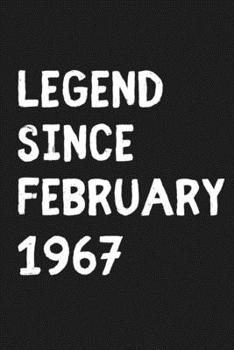 Legend Since January 1960 - Notebook Journal Birthday Gift: Lined Notebook / Journal Gift, 120 Pages, 6x9, Soft Cover, Matte Finish, LegendBirthday Gifts