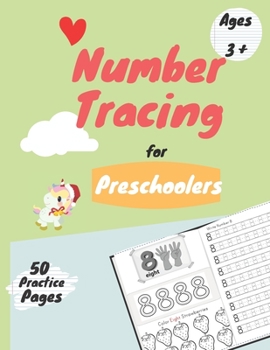 Number Tracing: Number Tracing book for Preschoolers and kids Ages 3-5,Math Activity Book for Preschoolers and Kids,Trace Numbers Practice Workbook for Pre K, Kindergarten and Kids
