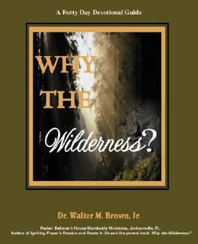 Paperback Why the Wilderness: A Forty Day Devotional Guide Book