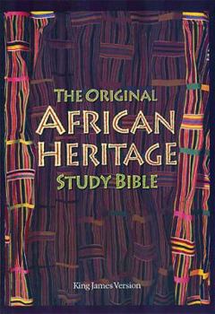 African Heritage Study Bible: Black, King James Version, Bonded Leather